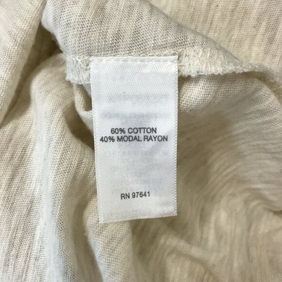 J. Jill Women Short Sleeve Round Neck Oversized Beach T Shirt Top Size Small - Picture 6 of 8